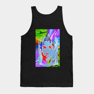 Anger Graffiti Angel Tank Top